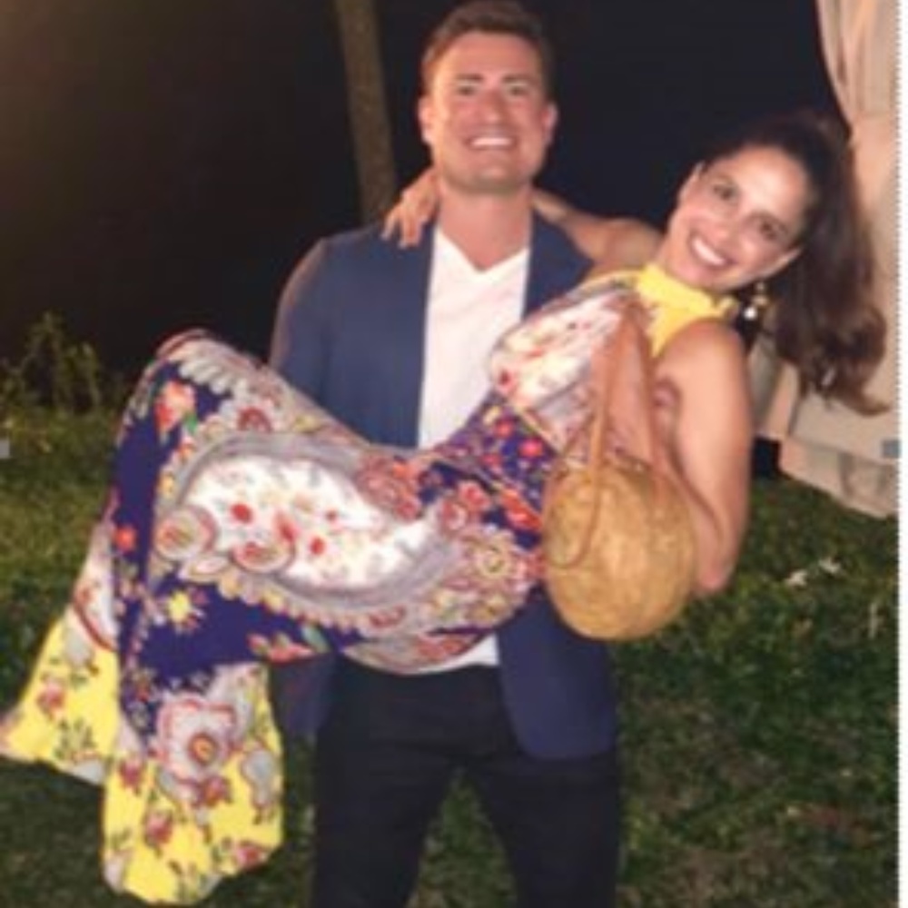 Anthropologie Worn once (for this photo) - Maeve halter dress